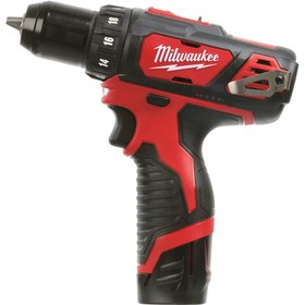 تصویر دریل شارژی M12 BDD میلواکی Milwaukee M12 BDD-202C 12V Compact Drill/Driver