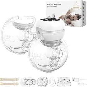 تصویر شیردوش برقی مدل 1306Plus Portable Breastfeeding Hands Free 1306Plus