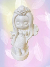 تصویر عروسک رنگ آمیزی طرح پری 