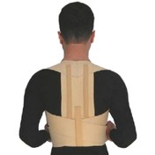 تصویر قوزبند کشی سماطب سایز لارج کد ۴۰۱۱ ا Sama-teb posture aid brace code 4011 size L Sama-teb posture aid brace code 4011 size L