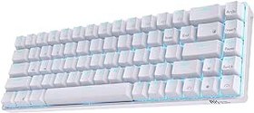 تصویر Geekria 65% Keyboard Dust Cover, Clear Acrylic Keyboard Cover for 68 Key Computer Mechanical Keyboard, Compatible with Keychron K7 Keyboard, Keychron K6, K6 Pro, RK ROYAL KLUDGE RK68 