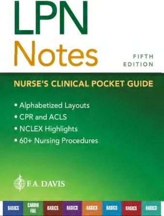 خرید و قیمت دانلود کتاب LPN Notes: Nurse’s Clinical Pocket Guide 5th ...