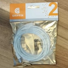 تصویر کابل شارژ micro usb مدل گریفین 2 متری میکرو USB CABLE GRIFFIN 2 METR