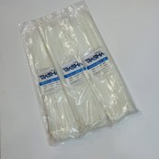 تصویر قیمت + خرید بست کمربندی پلاستیکی رنگ سفید سایز 20*3.6 سانتی 