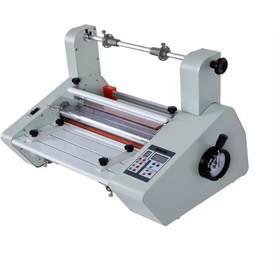 تصویر دستگاه سلفون کش مدل AX PDFM480 AX PDFM480 cellophane machine