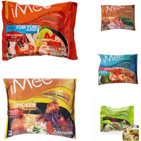 تصویر پک ۵ طعم نودل فوری 