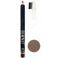 تصویر مداد ابرو برس دار ترنیت شماره 50 Ternit Waterproof Eyebrow Pencil 