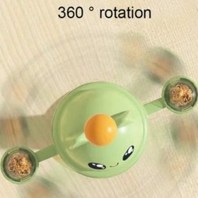 تصویر اسباب‌ بازی چرخشی مخزن‌ دار | Pet Rotary Toy 