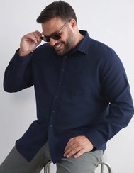 تصویر پیراهن سایز بزرگ مردانه ال سی وایکیکی lc-waikiki lc waikiki 