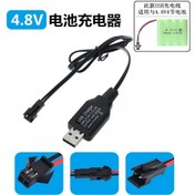 تصویر کابل شارژر ماشین کنترلی شارژی 4.8 ولت 