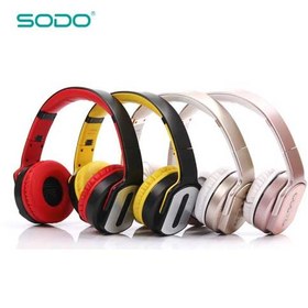 تصویر هدفون بلوتوث سودو مدل MH2 ا SODO MH2 Bluetooth Headphone SODO MH2 Bluetooth Headphone