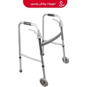 تصویر فروش عمده واکر اهرم دار چرخ دار کد 1102 کمک به بهبود حرکت بیماران و افراد سالمند