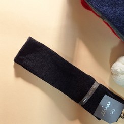 تصویر جوراب زیرزانو حوله‌ای زنانه - مشکی women's socks