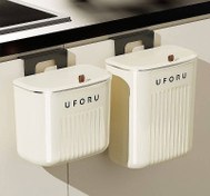 تصویر سطل زباله کابینتی UFORU ظرفیت ۸ لیتر 