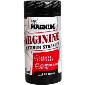 تصویر آرژنین مگنوم 60 قرص ا L Arginine Magnum 60tabs L Arginine Magnum 60tabs