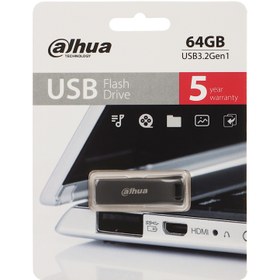 تصویر فلش مموری داهوا مدل U156-32 ظرفیت 64 گیگابایت Dahua U156-32 flash memory-64GB