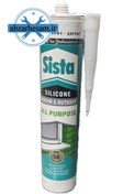 تصویر چسب سیلیکون مخصوص آکواریوم Sista 280ml Sista Aquarium silicone adhesive 280ml