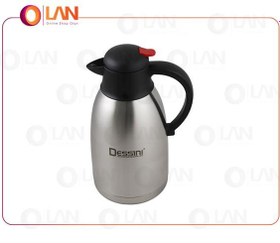 تصویر فلاسک ۲ لیتری استیل دسینی مدل ۱۰۰ Flask 2 liter desini model 100