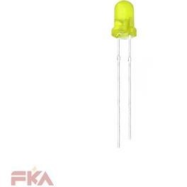 تصویر ال ای دی زرد 3 میلیمتر پایه بلند LED LXO 3MM YELLOW 