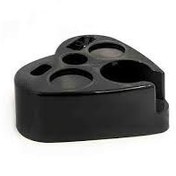 تصویر استند پرتافیلتر کامل قهوه طرح قلبی 