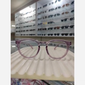 تصویر عینک بلوکات بنفش کد 607 