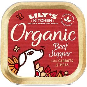 تصویر گوشت گوساله ارگانیک شام چندرنگ ۱۵۰ گرم برند lily's Organic Beef Supper Multicolour 150grams