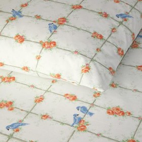 تصویر سرویس رو تختی یک نفره انگلیش هوم مدل Mystery Birds 