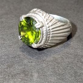 تصویر زبرجد نقره 925 توضیحات 