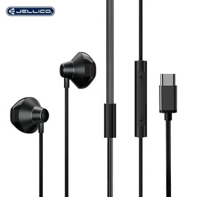 تصویر هنذفری جلیکو Type-c Ct-26 ا Jellico Ct-26 Type-c Earphones Jellico Ct-26 Type-c Earphones