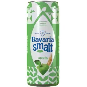 تصویر آبجو هلندی باواریا سمالت Non Alcoholic Apple Bavaria SMalt غیر الکی با طعم سیب 331 میل 