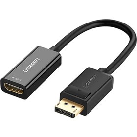 تصویر تبدیل DisplayPort به HDMI با رزولوشن 4K یوگرین مدل MM137-70694 