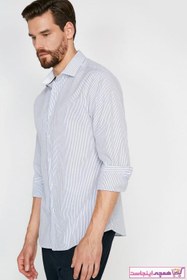 تصویر خرید انلاین پیراهن مردانه خاص برند کوتون رنگ لاجوردی کد ty6766940 