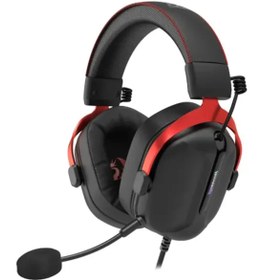 تصویر هدست گیمینگ باسیم ردراگون مدل Cybill H312 Redragon Cybill H312 Wired Gaming Headset