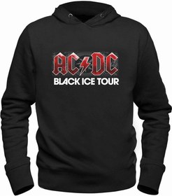 تصویر سویشرت مشکی آک دی سی برند alfa tshirt Ac Dc Black Sweatshirt