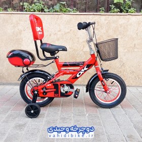 تصویر دوچرخه 12 اوکی مدل 140 | قرمز 