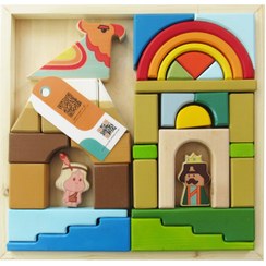 تصویر پازل چوبی زال و سیمرغ 