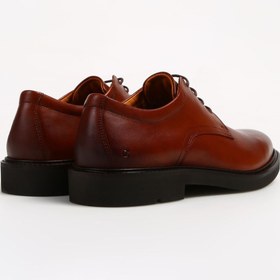 تصویر کفش های کژوال چند رنگ مردانه Coffee Men's Leather Classic Shoe Metropole London Ecco 