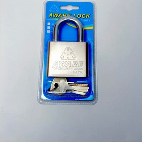 تصویر قفل آویز سایز 60 برند Standel Steel) AWARE) 