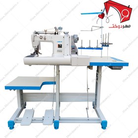 تصویر چرخ خیاطی جک مدل JK-T9280-DXH-2F سه سوزنه مکانیکی با سرعت ۴۰۰۰ 