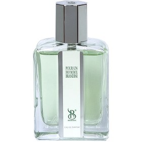 تصویر عطر ادوپرفیوم مردانه برندینی مدل پوران هوم حجم ۳۳ میلی لیتر رایحه تلخ و گرم 