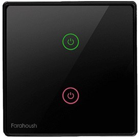 تصویر کلید لمسی دو پل 