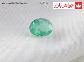 تصویر نگین زمرد زامبیا بی نظیر کد 122446 