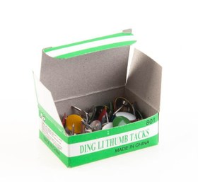 تصویر پونز رنگی فلزی 