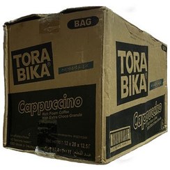 تصویر کاپوچینو ترابیکا مدل Cappuccino – کارتن 12 بسته‌ای Torabika Cappuccino Extra Choco 12 Pcs 20 Sachets