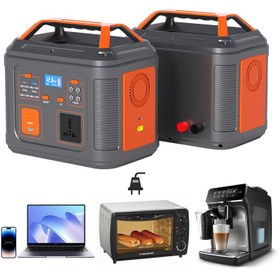 تصویر پاور استیشن برق Energy storage power station solarsl-68- 300w 