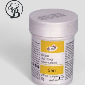 تصویر رنگ ژله ای زرد دکتر گوستو 