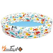 تصویر استخر بادی کودک اینتکس مدل 59431 طرح ماهی و آناناس 