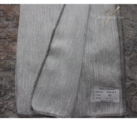 تصویر پرده تور فانتزی افکت سیم دوزی کد 3531-15 