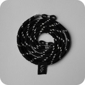 تصویر بند عینک مشکی دبل لاین 