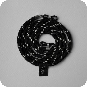 تصویر بند عینک مشکی دبل لاین 